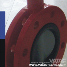 Flange Type Rubber Lined Double Flange Buttterfly Valve